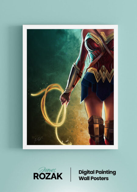 Wonder Woman - Digital Painting - James Rozak